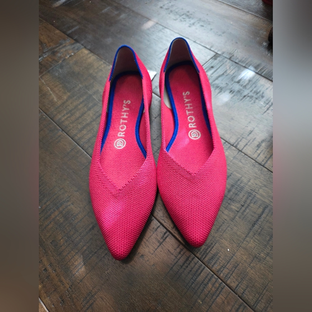 Rothy's Women's Hot Pink Points Size 8.5